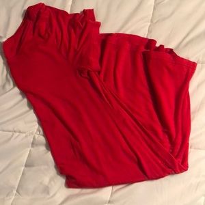 Red TShirt dress